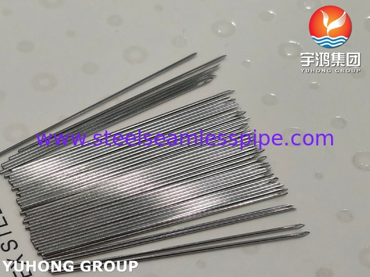 أنبوب إبرة حقن داخل الوريد الطبية من الفولاذ المقاوم للصدأ ISO9626 SUS304 25G 0.5 * 34MM
