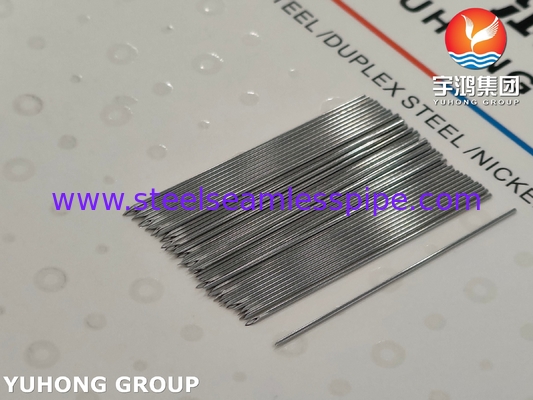 أنبوب إبرة حقن داخل الوريد الطبية من الفولاذ المقاوم للصدأ ISO9626 SUS304 25G 0.5 * 34MM