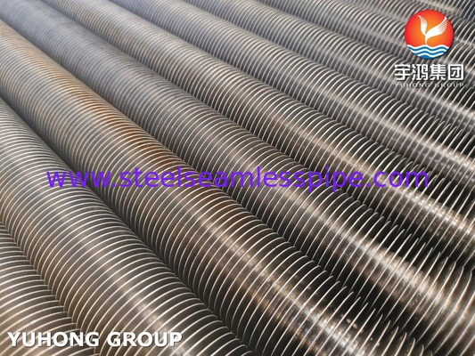 ASTM A179 الألومنيوم الفولاذ الكربوني الأنبوب المدمج للنابضات لتبادل الحرارة ونظام التبريد