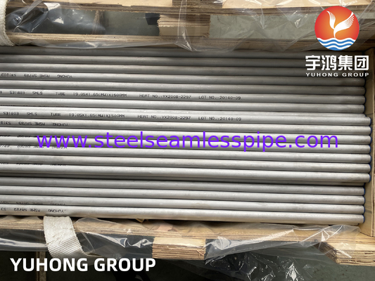 ASTM A789 UNS S31803 SAF2205 الأنابيب السلسة من الصلب المزدوج في البيئات العدوانية