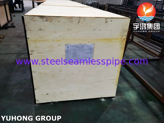ASME SA179 أنبوب الزعانف المكبّر مع شريط الزعانف Al1100 لمبرد الهواء