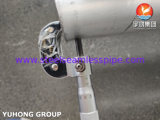 ASTM A928 الفئة 1 S32750 أنابيب دوكس لحام من الفولاذ المقاوم للصدأ لصناعة النفط والغاز