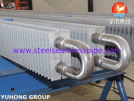 أنبوب الفولاذ الكربوني من النوع H ونوع H مزدوج ASTM A179 / ASME SA179