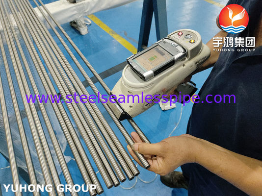 ASME SB622 UNS N10276 / 2.4819 أنبوب سبائك النيكل غير الملحوم Hastelloy C276 مع أطراف ملولبة