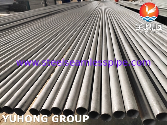 ASTM A789 ASMESA789 مادة أنابيب الفولاذ المزدوجة الفائقة S31803, S32205, S32750, S32760, S31254 للمبادل الحراري