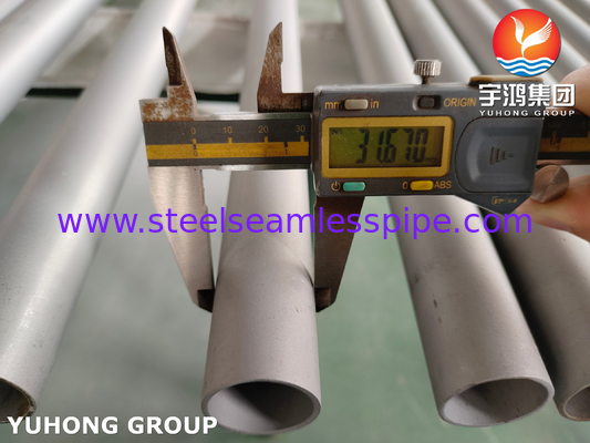 أنبوب ASTM A268 TP410 بدون خيوط لمكثفات البخار ومسطحات المياه