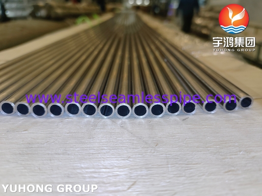 ASTM A269 TP316L أنابيب الفولاذ المقاوم للصدأ المطاطية المطاطية الأستينيتية