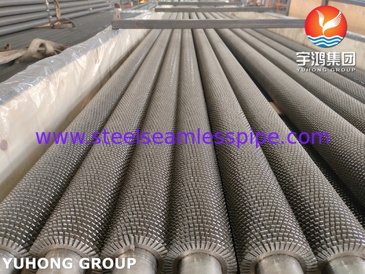 أنبوب ASME SA192 / ASTM A192 ذو الزعانف المتدلية لنقل الحرارة