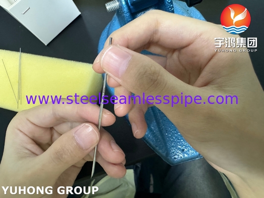 أنبوب إبرة حقن طبية من الفولاذ المقاوم للصدأ ISO9626 TP304 TP316L 30G