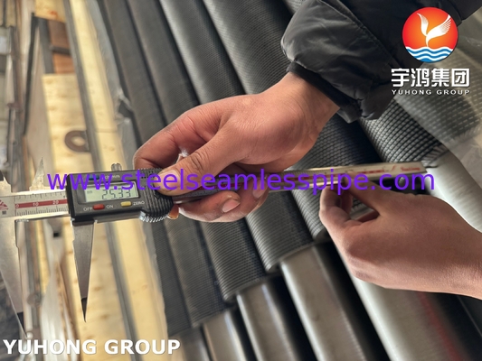 ASTM A335 P11 HFW أنبوب ذو أجنحة من النوع المتعرج للنظام البخاري لاسترداد الحرارة HRSG