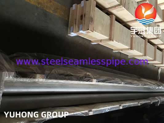أنابيب فولاذية غير ملحومة من الفولاذ المقاوم للصدأ ASTM A312 TP347H لصناعة درجات الحرارة العالية