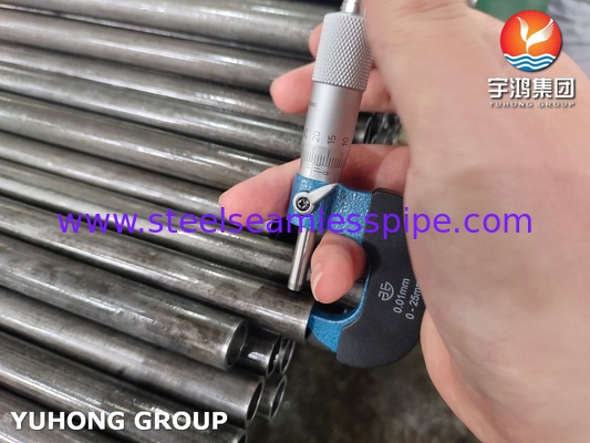 ASTM A179 / ASME SA179 الأنابيب السلسة أنابيب الغلاية من الفولاذ الكربوني لمبادل الحرارة ، المكثف