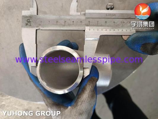 ASTM A403 / ASME SA403 WP316 / WP316L الفولاذ المقاوم للصدأ غير الملحوم بالجذع المقاوم للصدأ 90 درجة المرفق B16.9