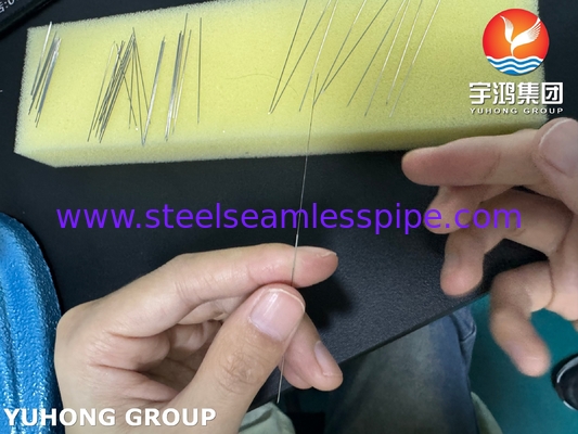 26G الفولاذ المقاوم للصدأ القص الخلفي أنبوب إبرة نقطة الحاجز للخنق الطبي ISO9626 SUS304