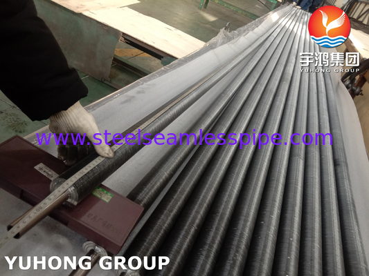 ASME SB163 N04400 الأنابيب المدمجة مع الزعانف الألمنيوم لبرودة الهواء و غاز Reboiler