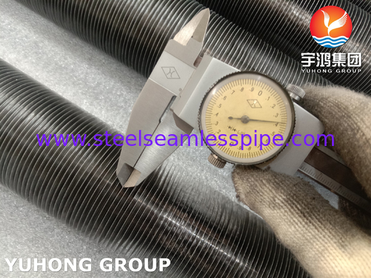 ASME SB163 N04400 الأنابيب المدمجة مع الزعانف الألمنيوم لبرودة الهواء و غاز Reboiler