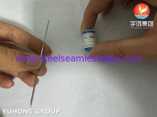 أنبوب إبرة طبية SUS304، شفرة مشرط، نقطة مشطوفة، ISO9626، ISO7864