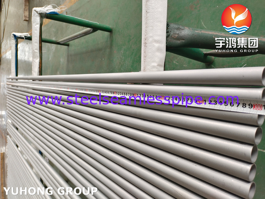 ASTM A268 TP410 أنبوب مبادل الحرارة السلس من الفولاذ المقاوم للصدأ
