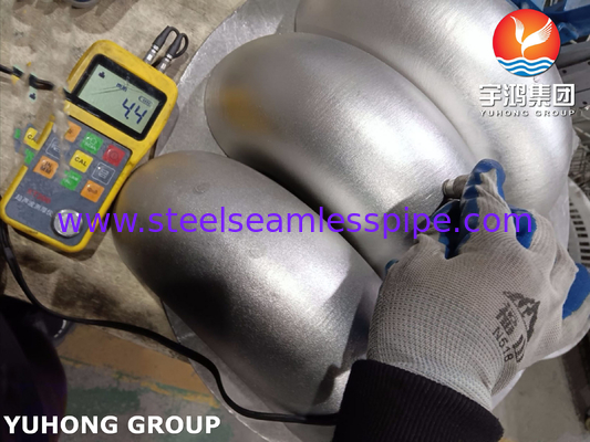 ASTM A403 WP321-S180 درجة الكوع للحد من انخفاض ضغط النظام