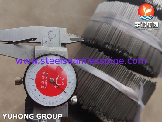 2.2MM SUS304 أنبوب إبرة الفولاذ المقاوم للصدأ للطلاء والخياطة