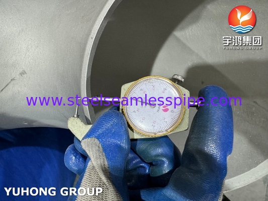 ASTM B366 UNS NO8810 180 RETURN 180 درجة إصلاح المرفق للفرن الكراكين الإيثيلين