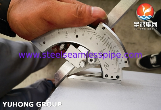 ASTM A358 / ASME SA358 TP316L الأنبوب المطاوئ من الفولاذ المقاوم للصدأ المخلل والمحترق لغاز النفط الكيميائي