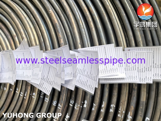 أنبوب مبادل الحرارة من الفولاذ المقاوم للصدأ ASME SA213 TP304L ASTM A262 Practice E
