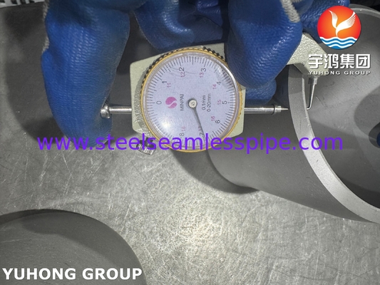 ASTM B366 N10276 ECC أنابيب التوصيل المتوسطة عالية النقاء