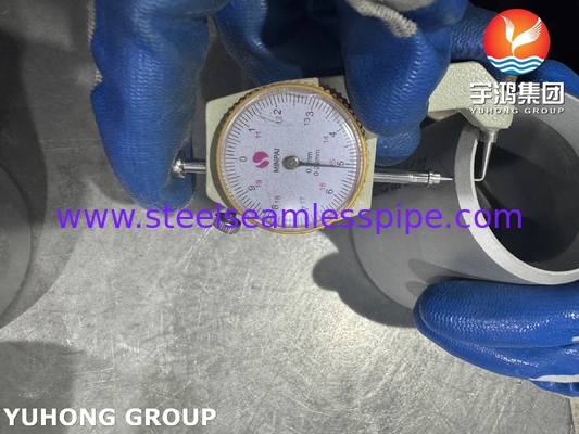 ASTM B366 N10276 ECC أنابيب التوصيل المتوسطة عالية النقاء