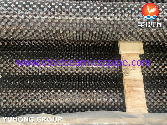 الصلب اللاصق ASME SA335 P9 أنبوب ذو ظفر غير مسموم للتسخين