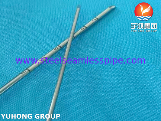 SUS304 ISO9626 20G أنبوب الإبرة من الفولاذ المقاوم للصدأ لعملية استخراج عينات الأنسجة 0.9 * 0.15MM