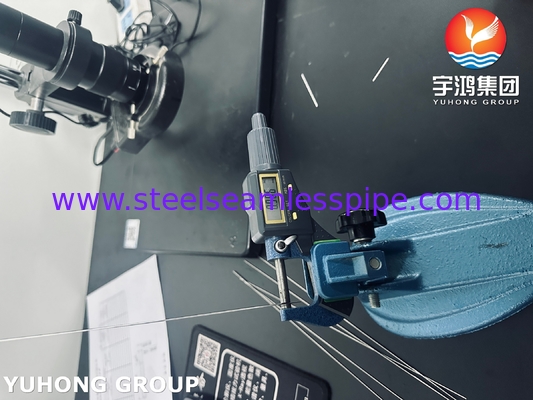 SUS304 ISO9626 20G أنبوب الإبرة من الفولاذ المقاوم للصدأ لعملية استخراج عينات الأنسجة 0.9 * 0.15MM