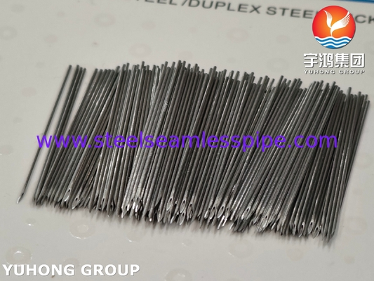SUS304 الصف الطبي من الفولاذ المقاوم للصدأ الحقن الإبرة الأنابيب لانسيت نقطة الحاجز 24G 0.55MM