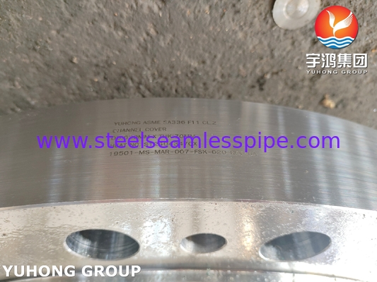 ASME SA336 F11 Cl2 غطاء القناة المسامير الكبيرة لمفاعل هيدروجينية البتروكيماويات