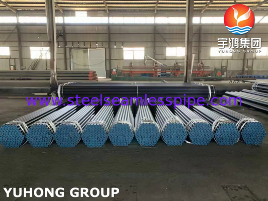EN 10216-2 10CrMo9-10 أنابيب الفولاذ الخالية من اللمسات للكهرباء والمعالجات