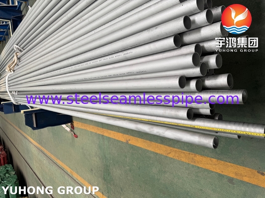 ASTM A790 / ASME SA789 S32205 أنابيب الفولاذ المزدوج بدون طبقات للنفط والغاز الصناعي