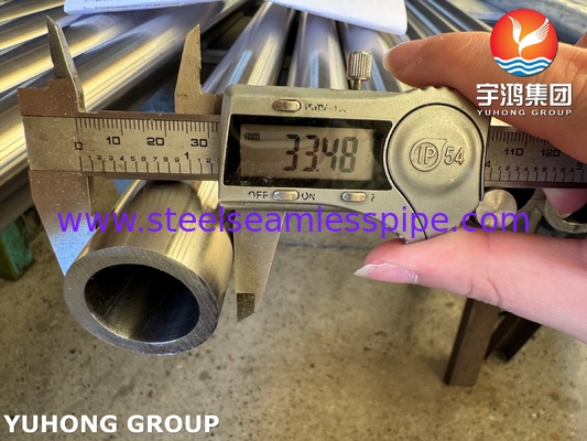 أنابيب خالية من اللحام من الفولاذ المقاوم للصدأ ASTM A312 A269 TP310S BA 1.4842