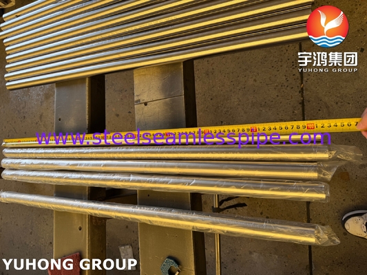 أنابيب خالية من اللحام من الفولاذ المقاوم للصدأ ASTM A312 A269 TP310S BA 1.4842