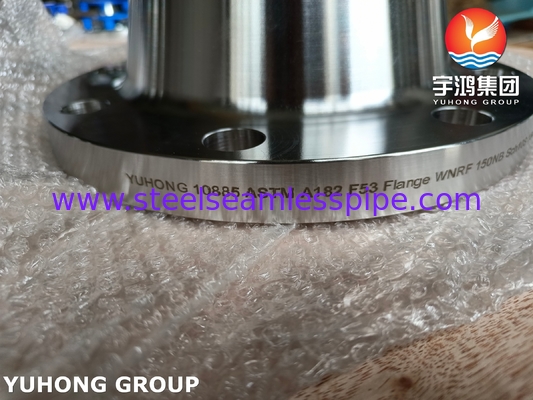 شاشة 2507 سوبر دوبلكس ASTM A182 F53 UNS S32750 شاشة رقبة الولادة السوبر دوبلكس