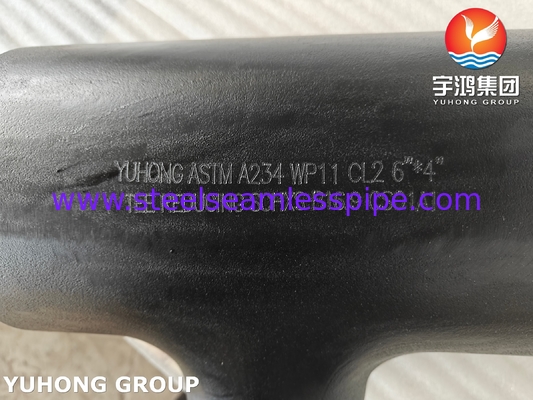 ASTM A234 WP11 CL2 سبيكة الفولاذ الحد من الشعر ASME B16.9 أدوات أنابيب Buttweld