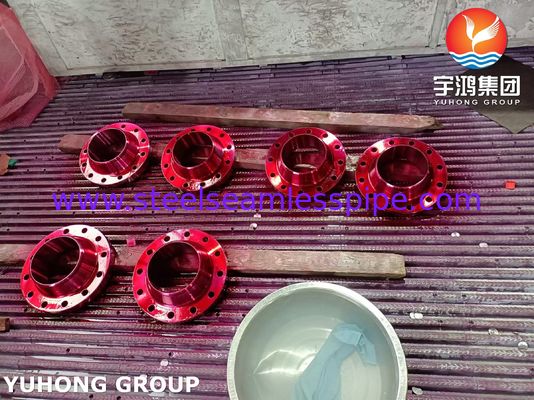 شفة من سبائك النيكل ASTM B564 N10276 للصلب للاستخدام في درجات الحرارة العالية