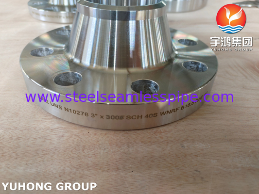 ASTM B564 N10276 الفولاذ الصلب المقلد من سبائك النيكل B16.5 للتطبيقات عالية درجة الحرارة
