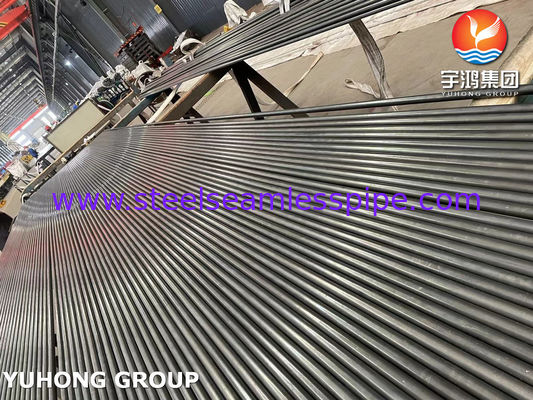 معدات المعالجة الحرارية لأنابيب الفولاذ المقاوم للصدأ الفريتي والمارتنسيتي ASTM A268 TP405 UNS S40500
