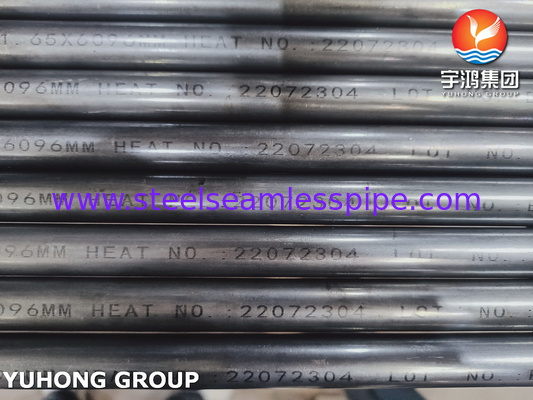 ASTM A268 TP405 أنابيب بلا خيوط من الفولاذ المقاوم للصدأ الفيرريتي والمارتنسيتي لمعدات المعالجة الحرارية