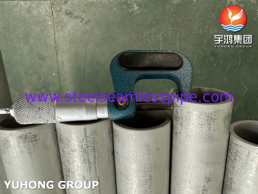 ASTM B407 UNS N08811 / DIN 1.4958 أنبوب سبيكة النيكل أنبوب غير سلس 800HT