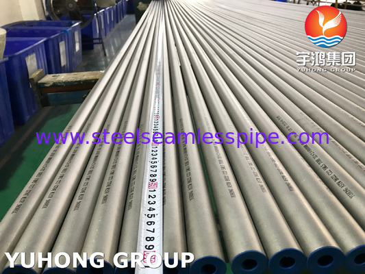 أنبوب غير منسجم من سبائك النيكل ASTM B622 Hastelloy C22 UNS N06022 لأوعية المفاعلات
