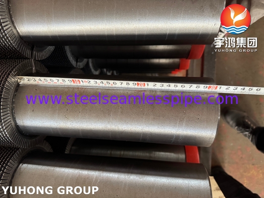 ASTM A335 P5 P9 P11 P22 عالية الفرنسية لحام الأنبوب ذو الزعانف المتدلية الصلبة