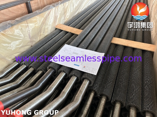 ASTM A213 T11 الأنبوب السلس من الفولاذ اللاصق HFW الأنبوب ذو الزعانف المتدلية للنفط والمصافي