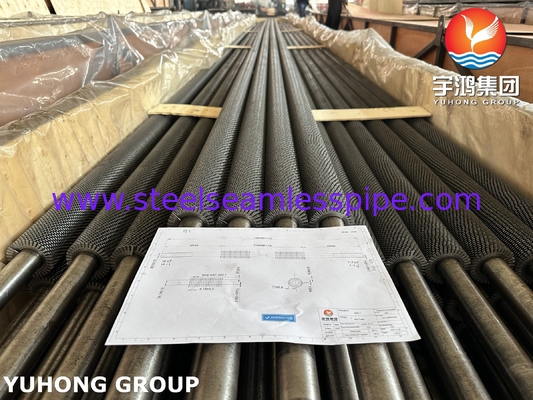 ASTM A213 T11 الأنبوب السلس من الفولاذ اللاصق HFW الأنبوب ذو الزعانف المتدلية للنفط والمصافي