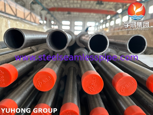 أنبوب زعانف مسنن لحام عالي التردد أنبوب ASTM A213 T11 للفرن والسخان